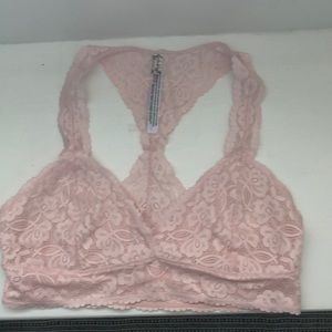 Pink Free People bralette